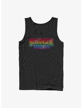 Stranger Things Rainbow Logo Tank, , hi-res