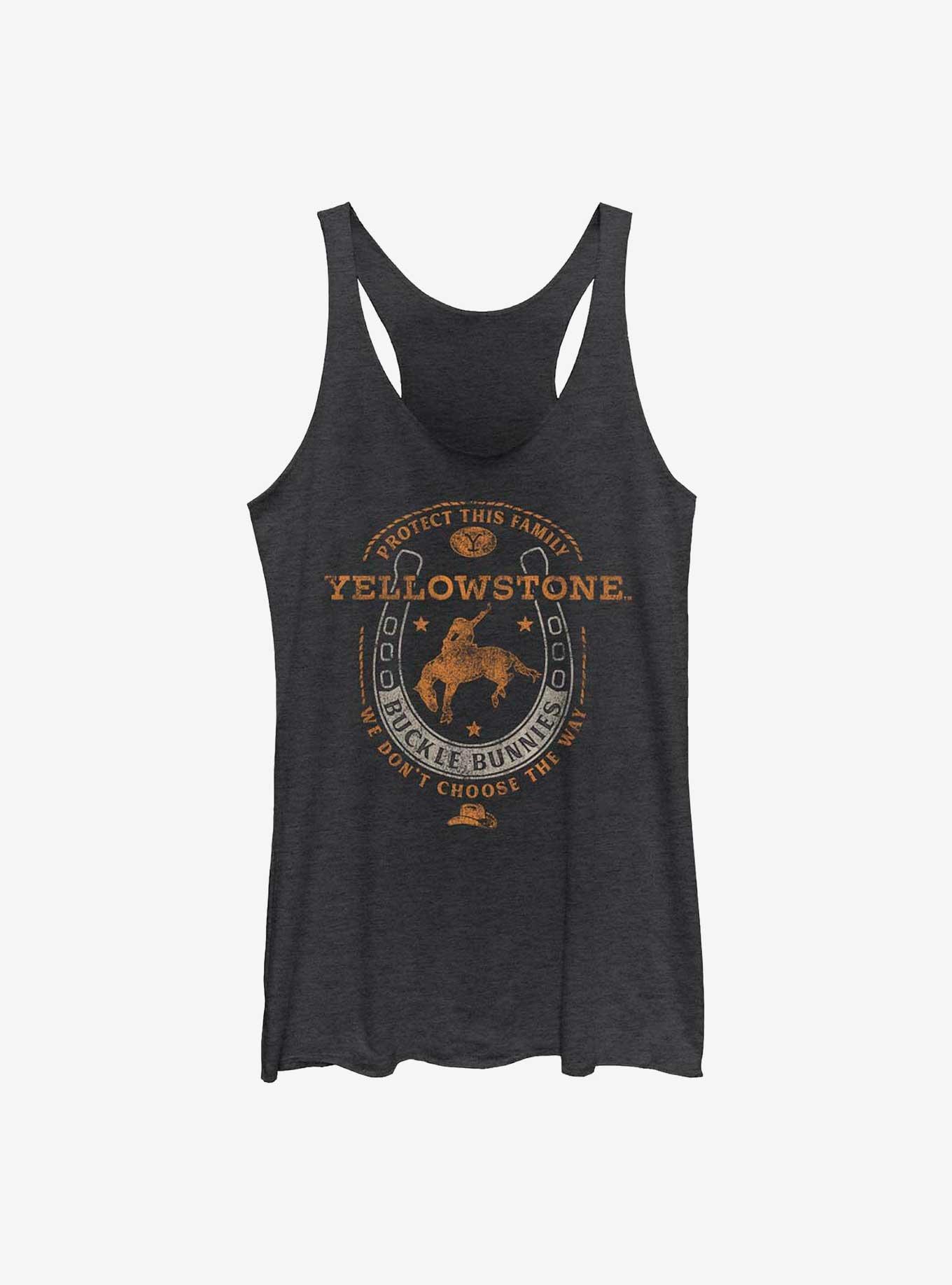 Yellowstone Buckle Bunny Girls Tank, , hi-res