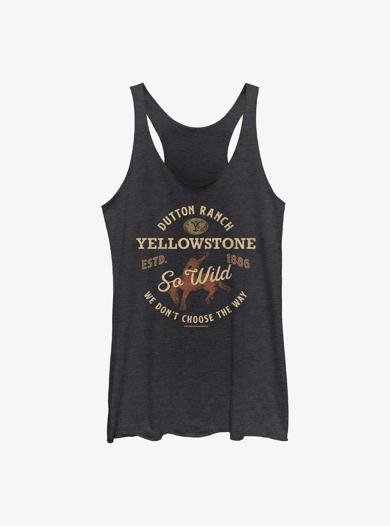 Yellowstone Dutton Label Girls Tank, , hi-res