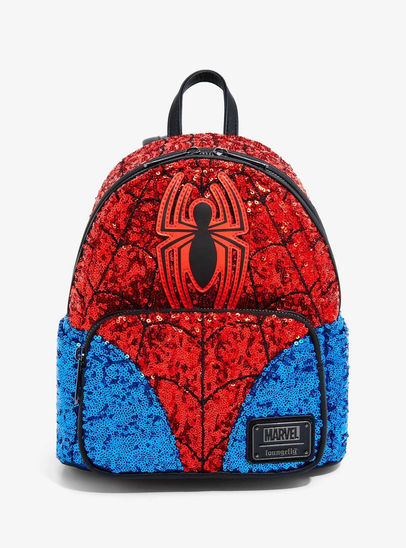 Marvel Spider-Man: Across the Spider-Verse Character Portrait Magnetic Fold  Mini Backpack - BoxLunch Exclusive