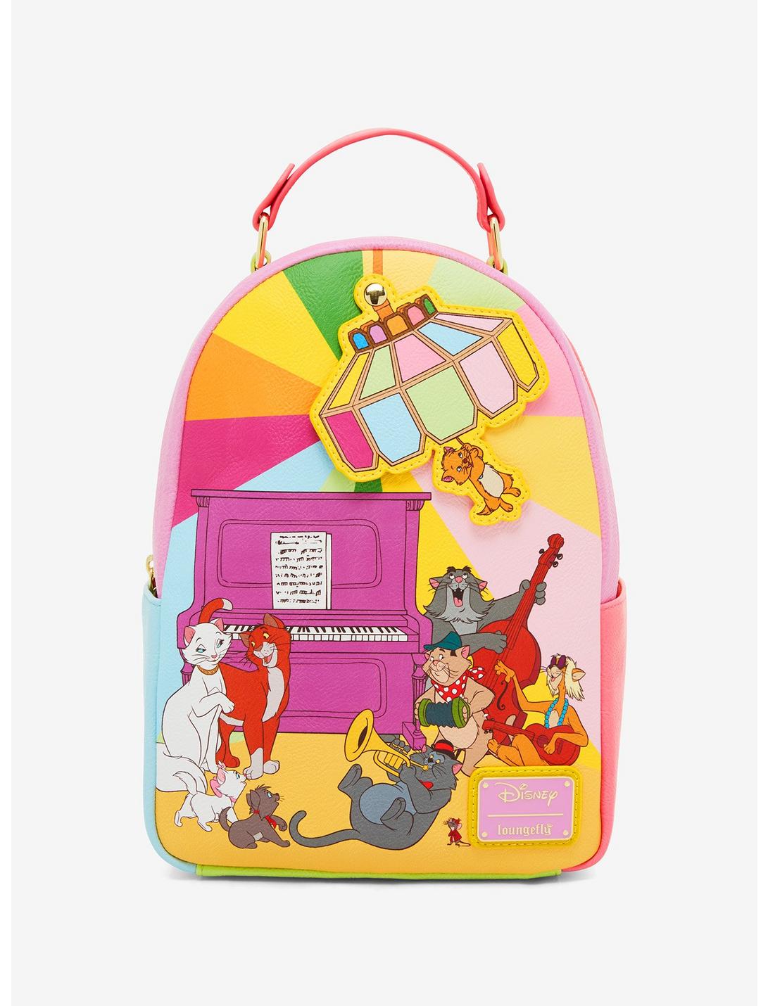 Loungefly Disney The Aristocats Party Scene Mini Backpack - BoxLunch Exclusive, , hi-res