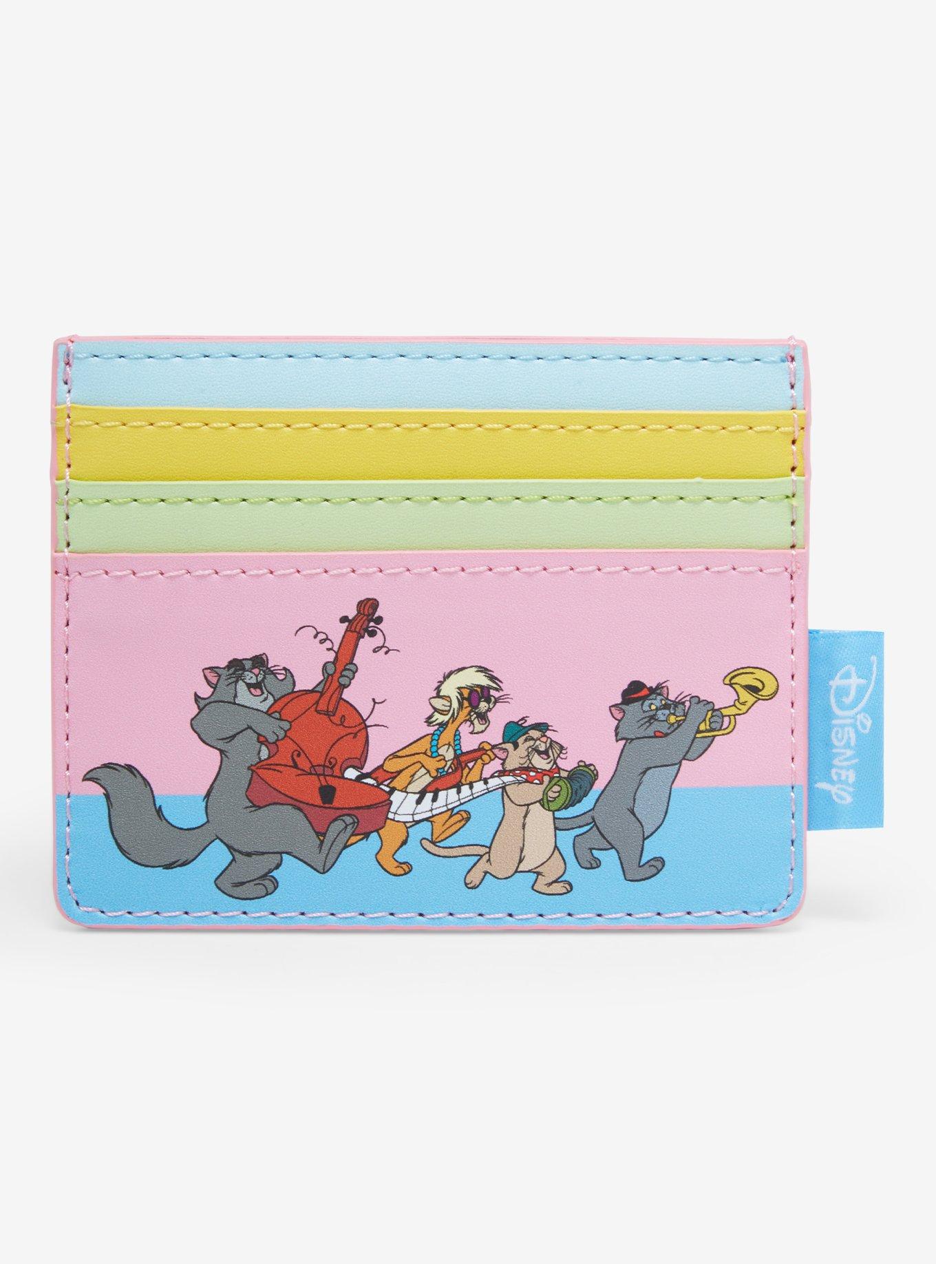 Loungefly Disney The Aristocats Multi Color Cardholder - BoxLunch Exclusive, , hi-res
