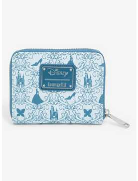 Loungefly Disney Cinderella Icons Allover Print Small Zip Wallet - BoxLunch Exclusive, , hi-res