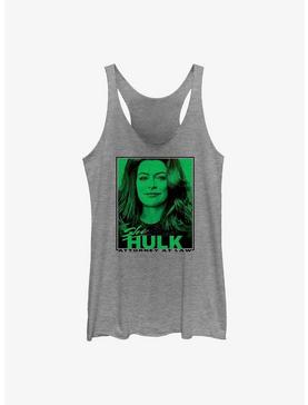 Marvel Hulk She-Hulk Stamp Womens Tank Top, , hi-res
