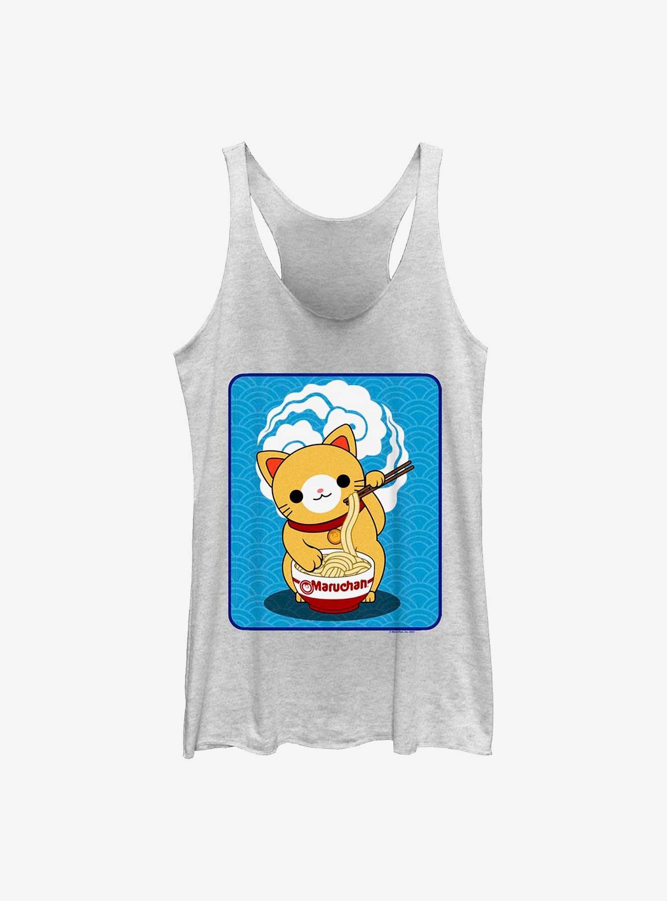 Maruchan Nom Nom Kitty Ramen Womens Tank Top, , hi-res