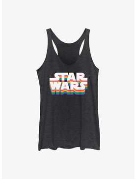 Star Wars Logo Pride Womens Tank Top, , hi-res