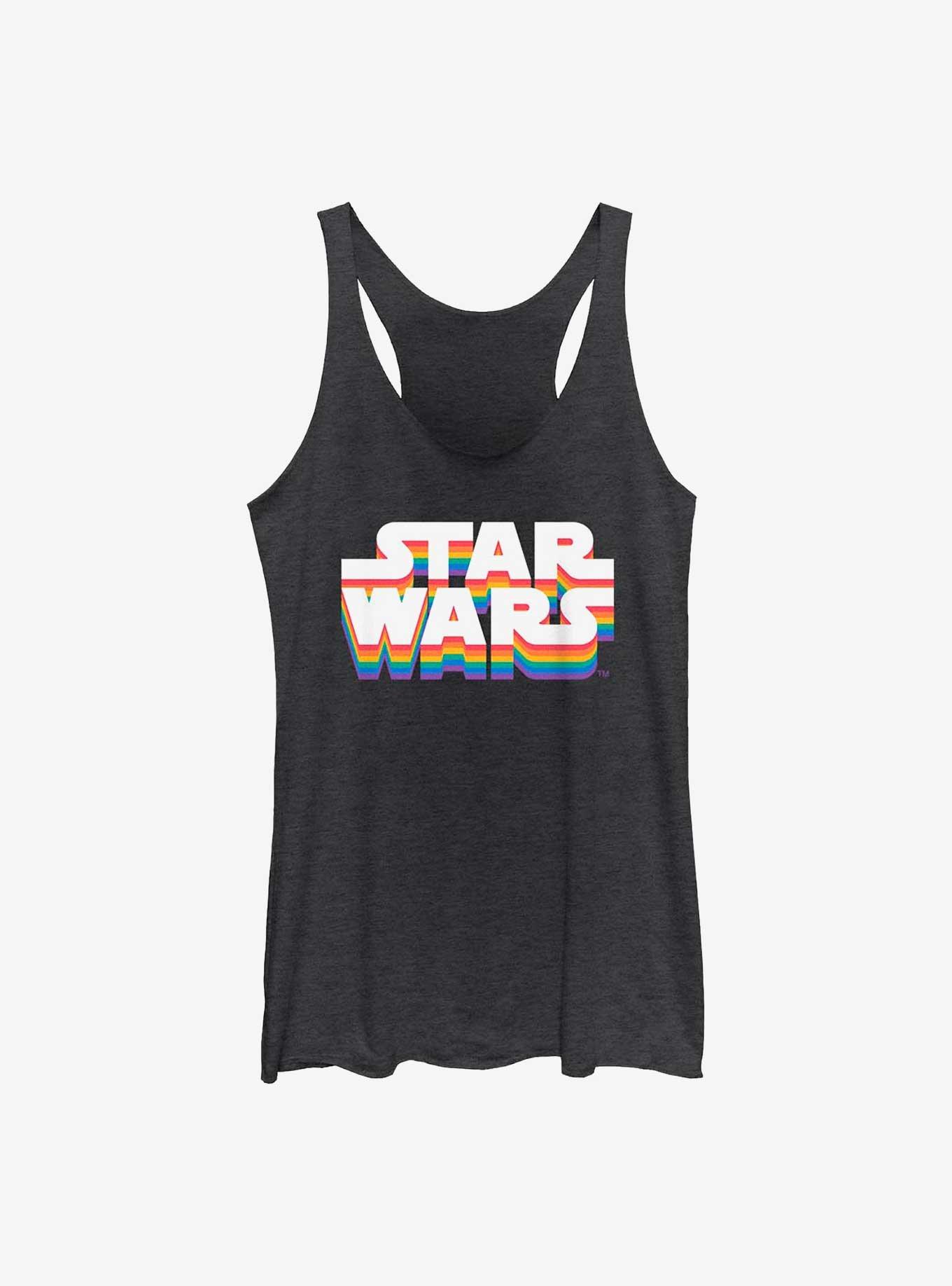 Star Wars Logo Pride Womens Tank Top, , hi-res