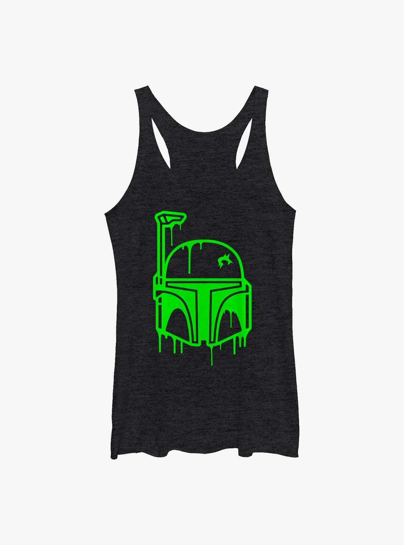 Star Wars Oozing Boba Helmet Womens Tank Top, , hi-res