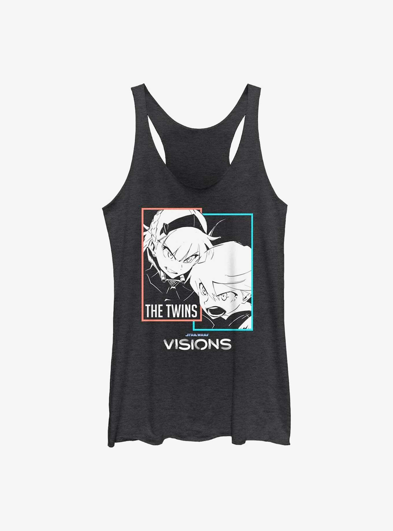 Star Wars: Visions Twins Shout Womens Tank Top, , hi-res