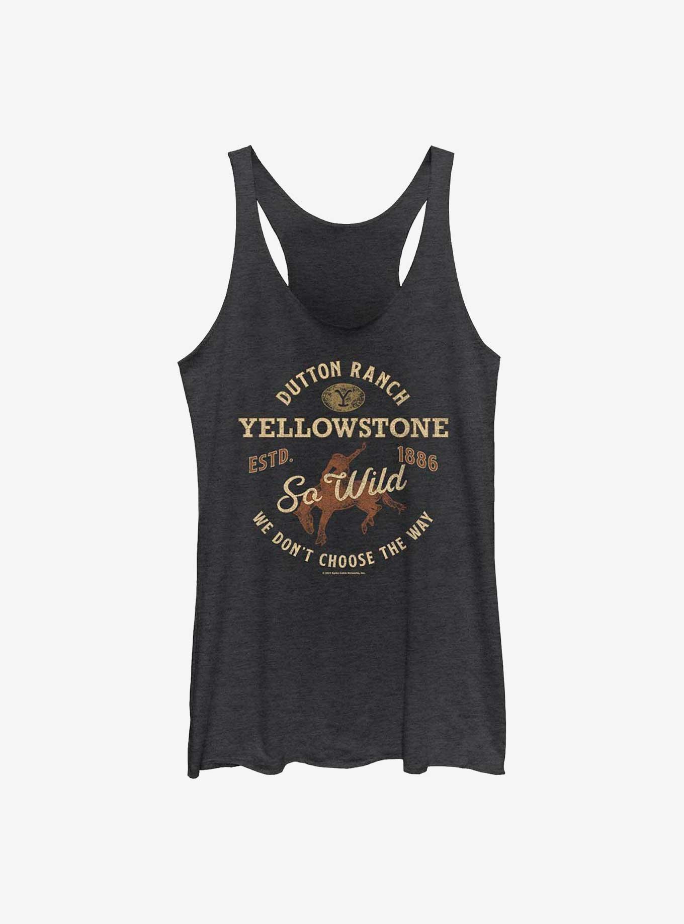 Yellowstone Dutton Label Womens Tank Top, , hi-res