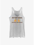 Yellowstone Painted Ranch Womens Tank Top, WHITE HTR, hi-res