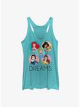 Disney Princesses Dream Circles Womens Tank Top, TAHI BLUE, hi-res
