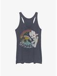 Marvel Guardians of the Galaxy Beach Groot Womens Tank Top, NAVY HTR, hi-res