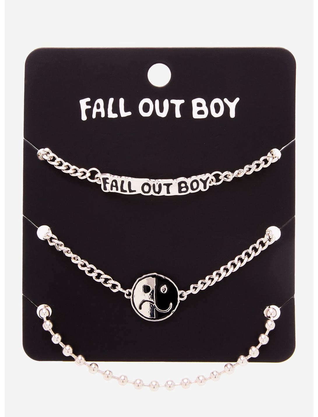 Fall Out Boy Logo Icon Bracelet Set, , hi-res