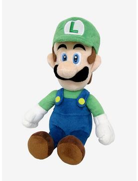Plus Size Nintendo Super Mario Bros. Luigi Sitting 8 Inch Plush, , hi-res