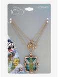Disney 100 Peter Pan Tinker Bell Layered Frame Portrait Necklace - BoxLunch Exclusive, , hi-res