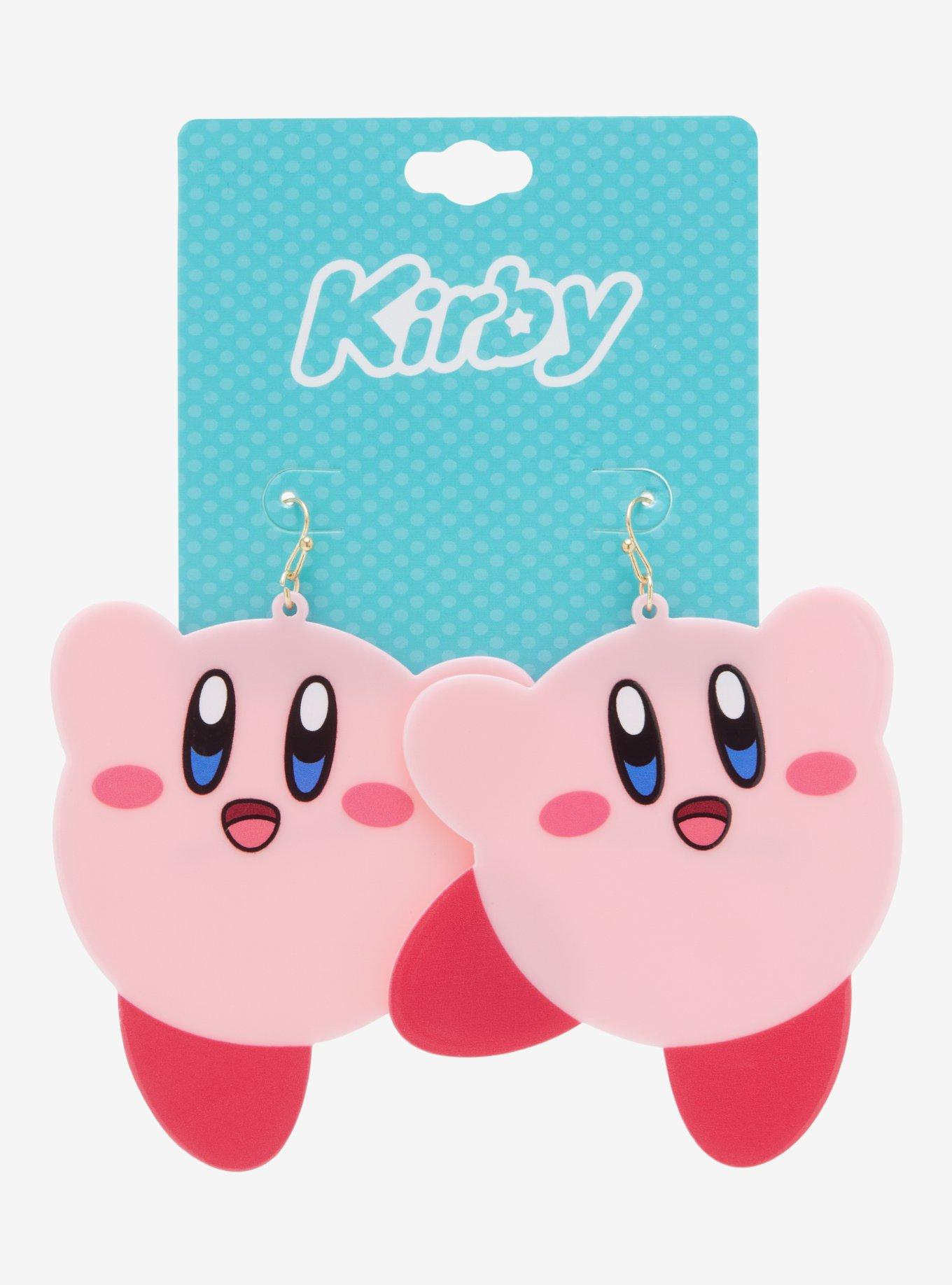 Nintendo Kirby Figural Kirby Earrings - BoxLunch Exclusive, , hi-res