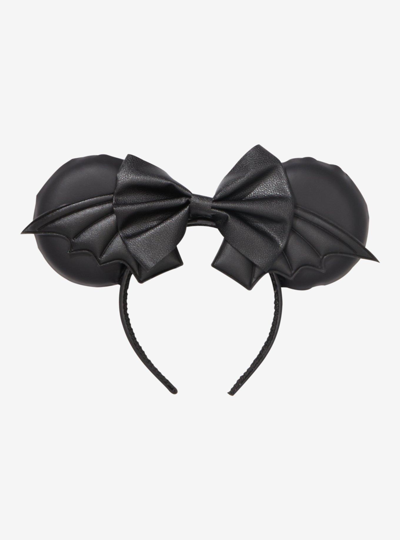 Disney Minnie Mouse Bat Wing Ears Headband - BoxLunch Exclusive, , hi-res