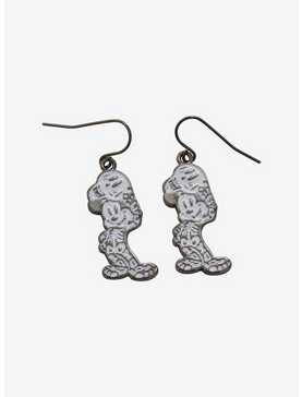 Disney 100 Mickey Mouse Skeleton Costume Earrings - BoxLunch Exclusive, , hi-res