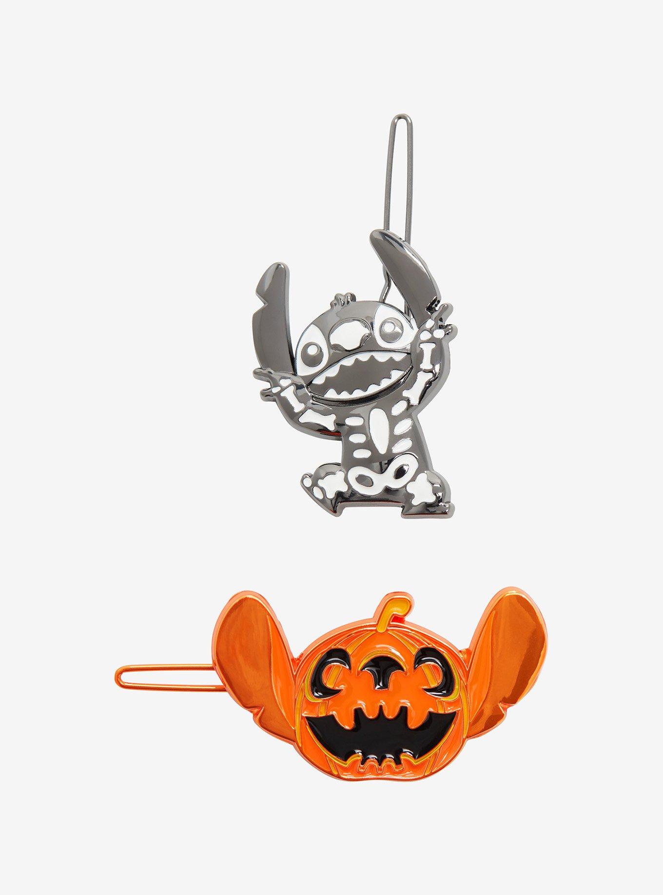 Disney Lilo & Stitch Halloween Stitch Hair Clip Set - BoxLunch Exclusive, , hi-res