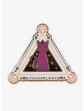 Disney Hocus Pocus Thackery Binx Triangular Frame Enamel Pin - BoxLunch Exclusive, , hi-res
