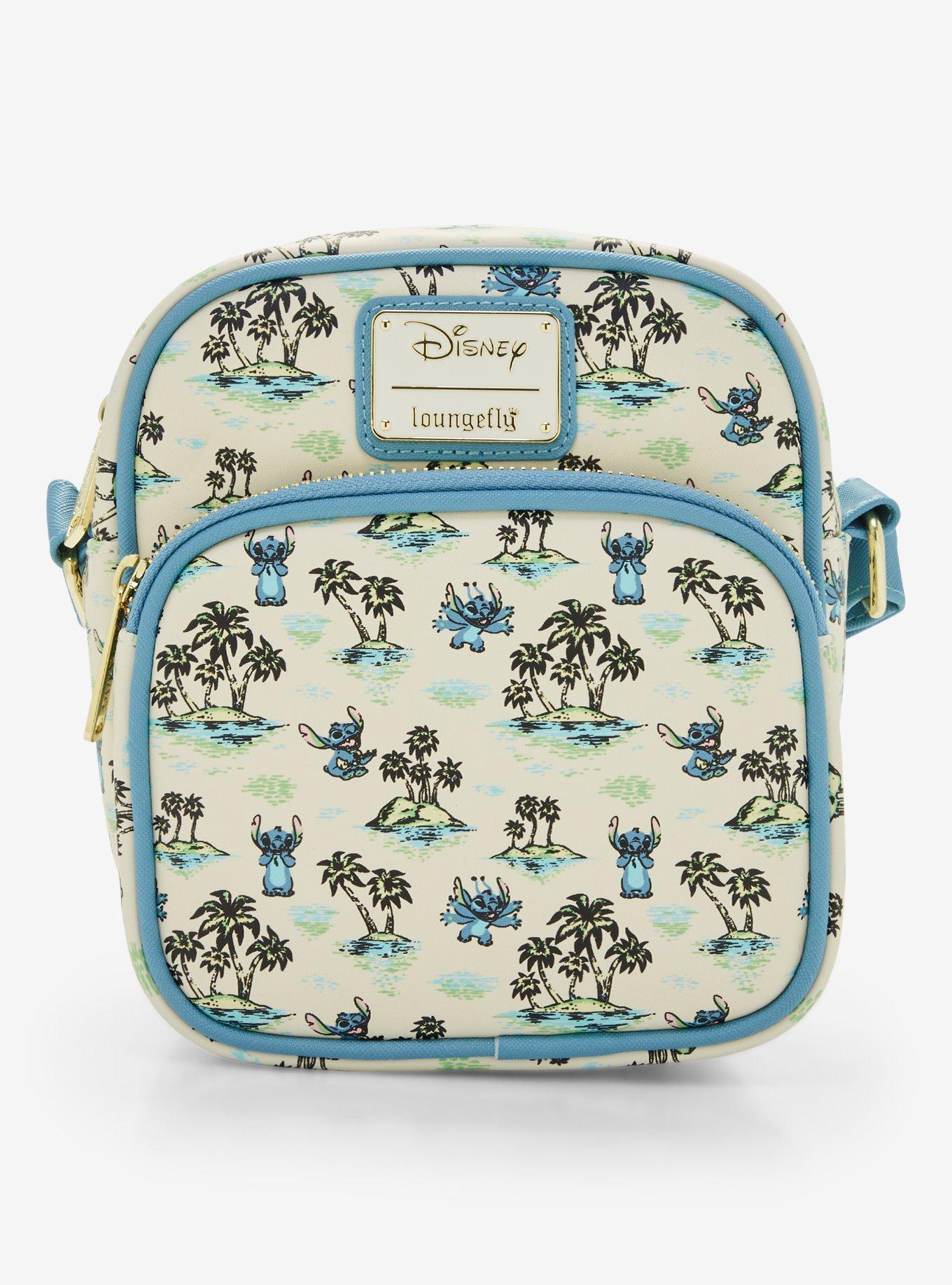 Loungefly Disney Lilo & Stitch Coconut Stitch Crossbody Bag EE Exclusive