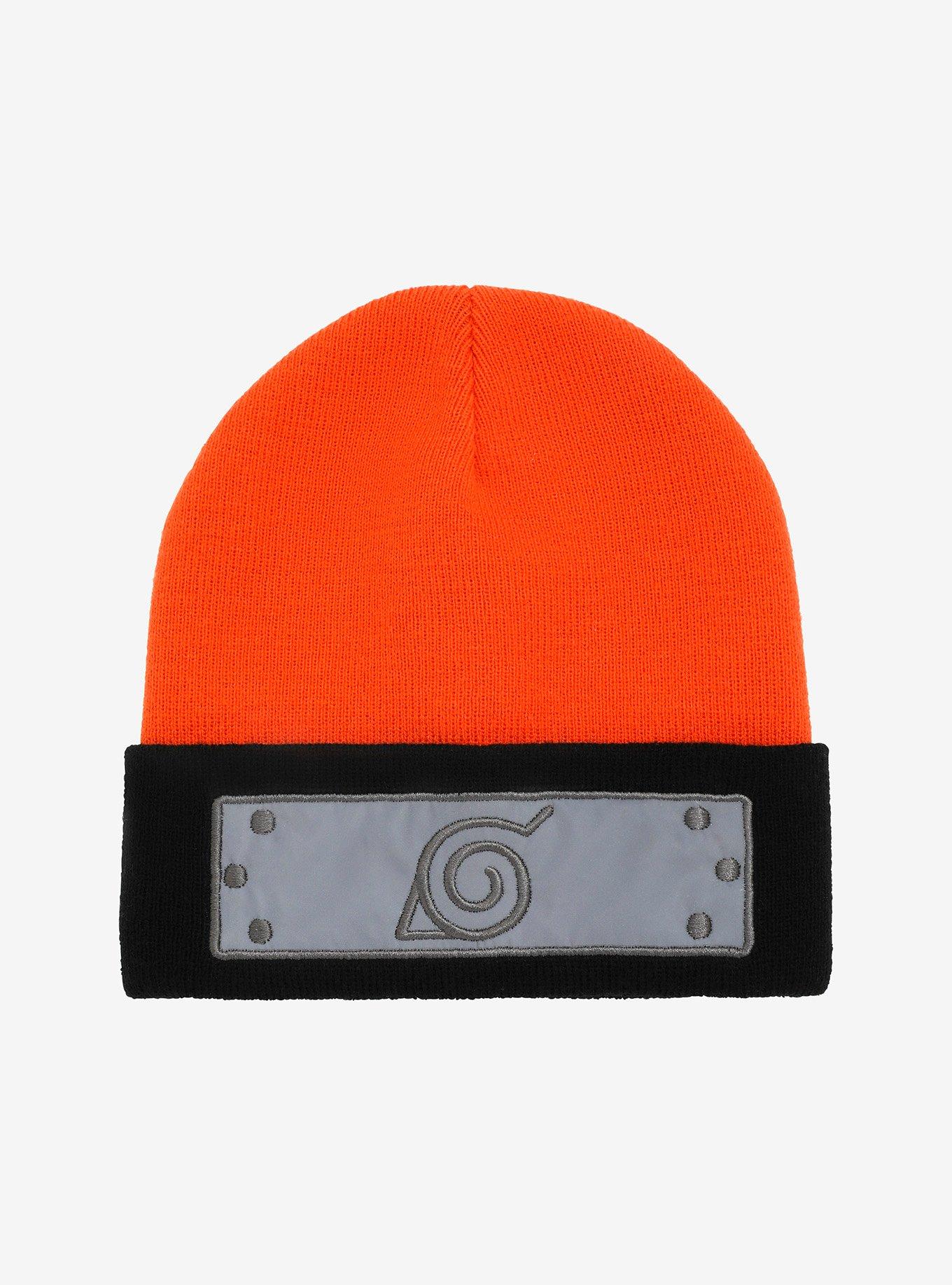 Naruto Shippuden Hidden Leaf Village Headband Youth Beanie - BoxLunch Exclusive