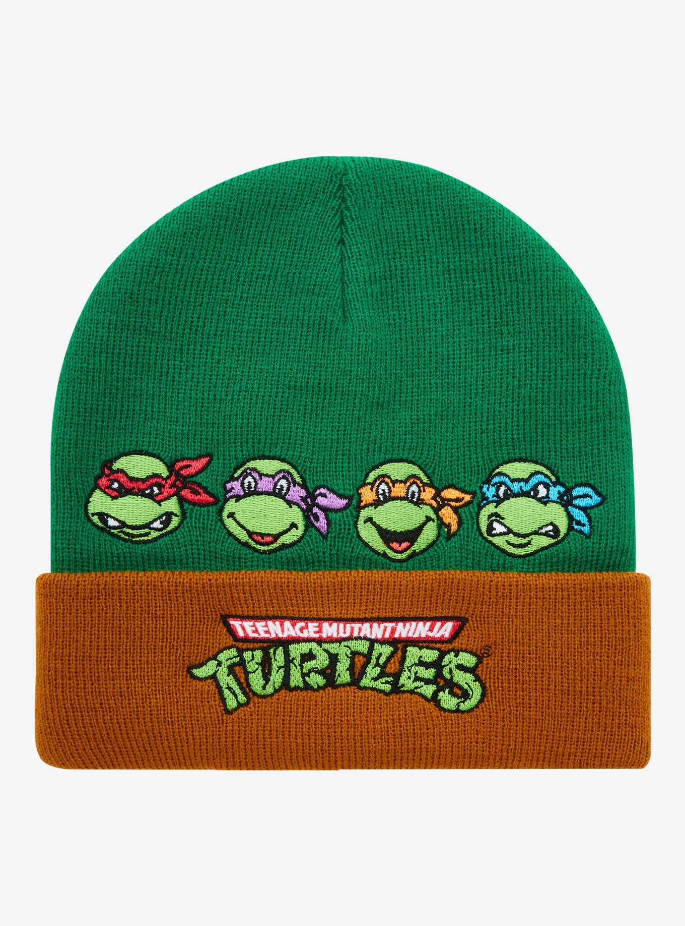 Teenage Mutant Ninja Turtles Group Portrait Youth Beanie - BoxLunch Exclusive, , hi-res