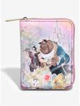 Loungefly Disney Beauty and the Beast Portrait Small Zip Wallet - BoxLunch Exclusive, , hi-res