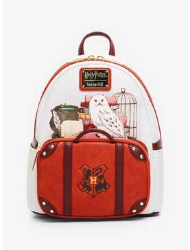 Loungefly Harry Potter Hedwig Suitcase Mini Backpack - BoxLunch Exclusive, , hi-res