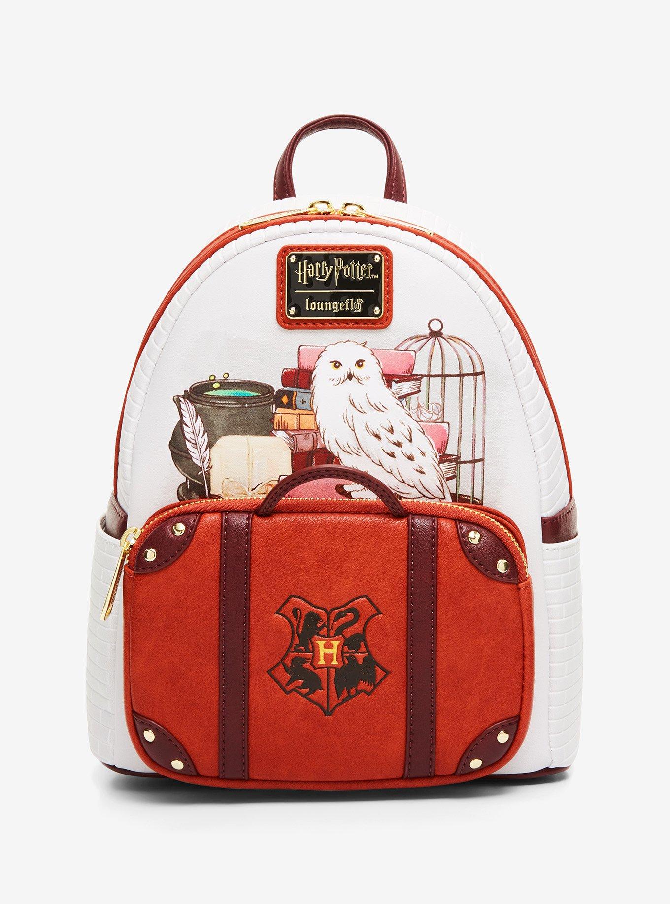 Loungefly Harry Potter Hedwig Suitcase Mini Backpack - BoxLunch Exclusive