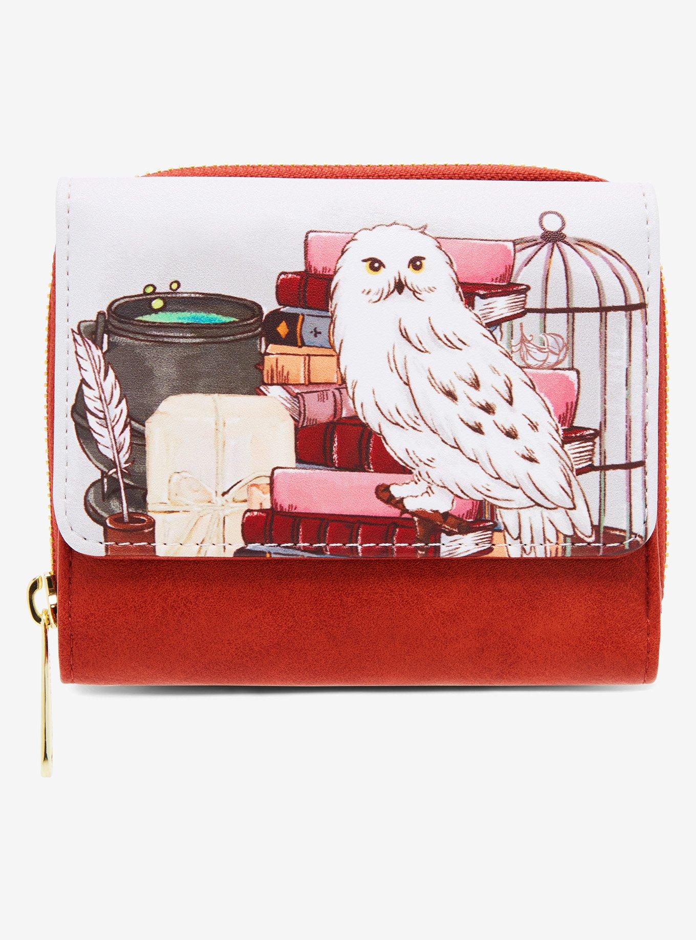 Loungefly Harry Potter Hedwig Suitcase Small Wallet - BoxLunch Exclusive, , hi-res