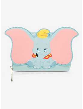 Loungefly Disney Dumbo Figural Dumbo Small Zip Wallet - BoxLunch Exclusive, , hi-res
