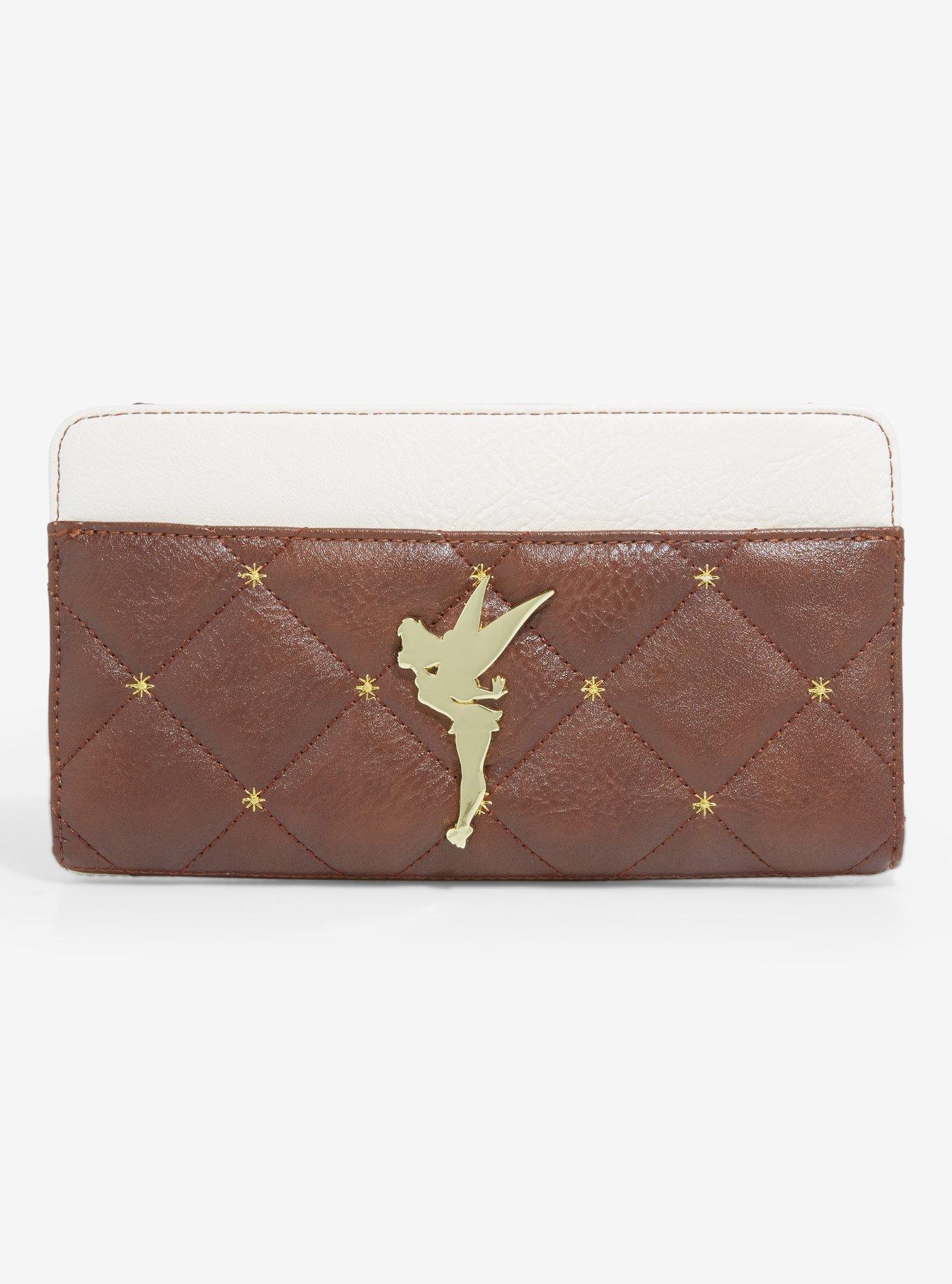 ☆Loungefly☆Peter Pan Tinker Bell Clover Accordion Wallet Peter Pan Tinker Bell Exclusive Clover Accordion Wallet