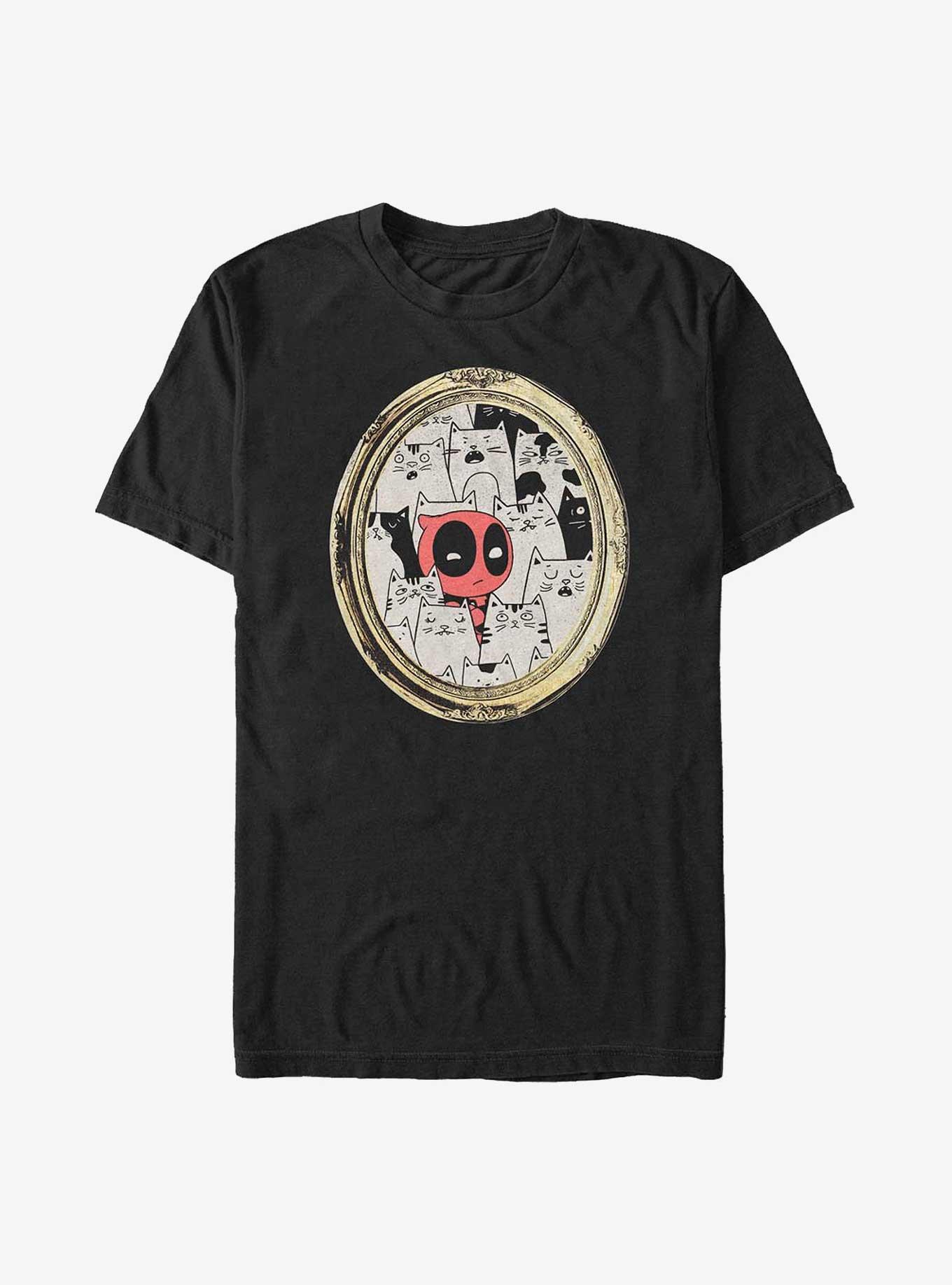 Marvel Deadpool Cats Rule Everything Around Me Big & Tall T-Shirt, , hi-res