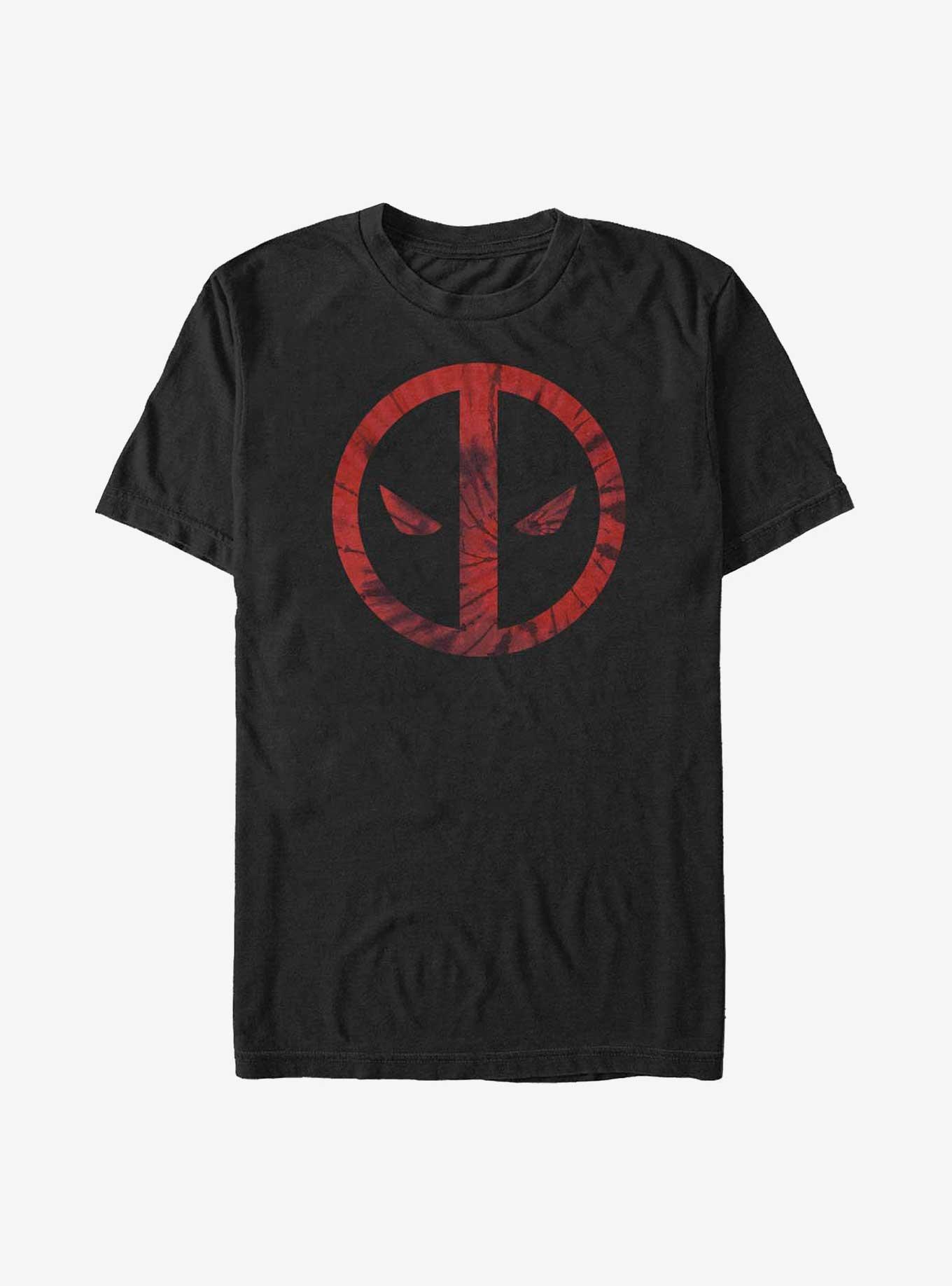 Marvel Deadpool Tie-Dye Evil Eye Big & Tall T-Shirt, BLACK, hi-res