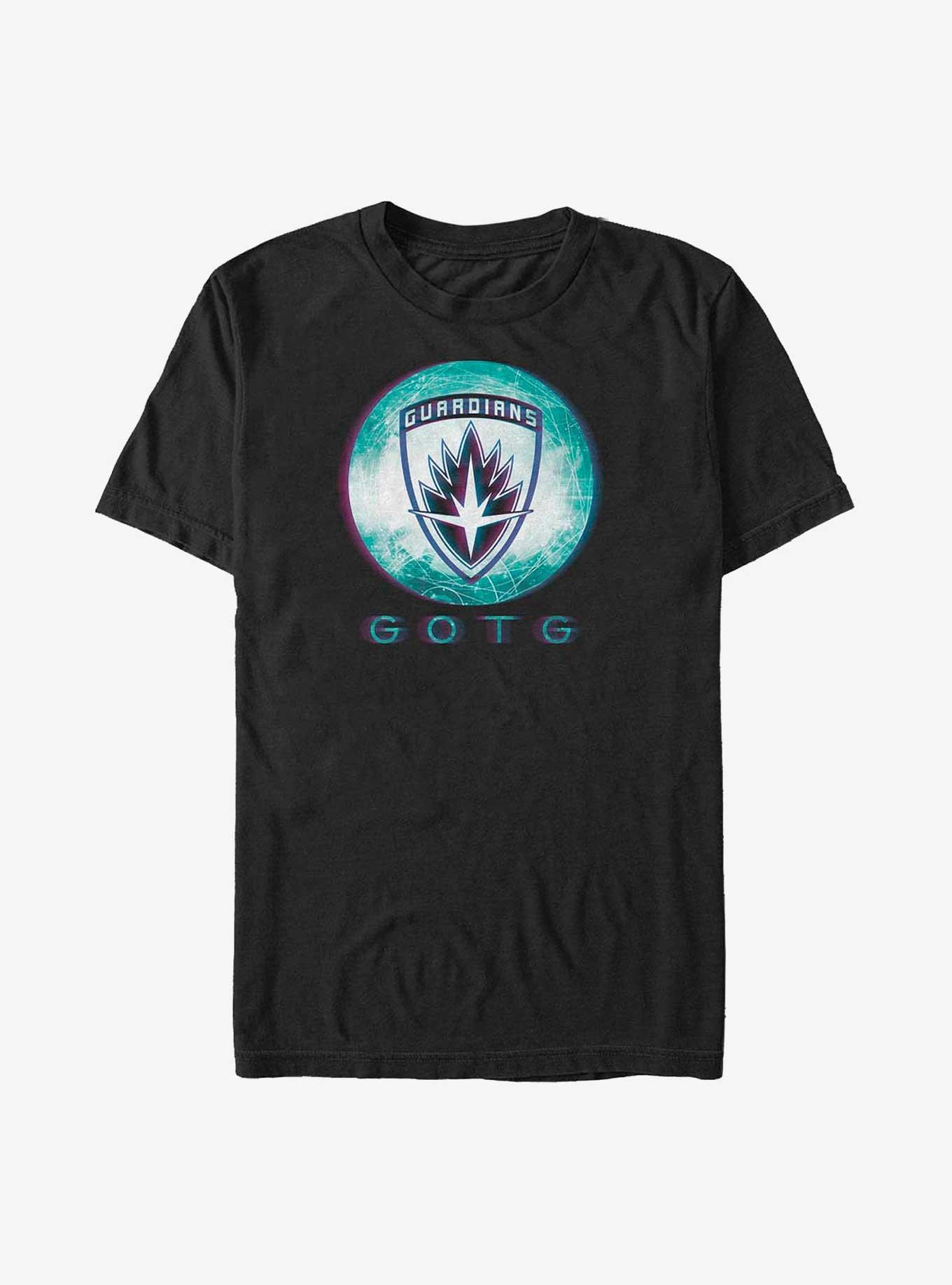 Marvel Guardians of the Galaxy Global Badge Big & Tall T-Shirt, BLACK, hi-res