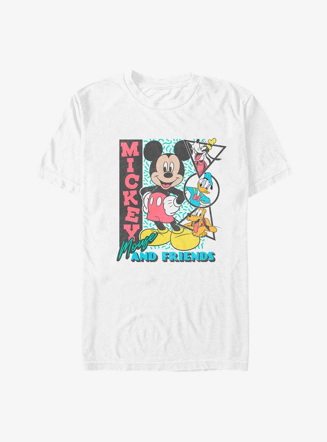 Disney Mickey Mouse & Friends Retro Shapes Big & Tall T-Shirt, , hi-res