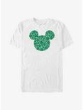 Disney Mickey Mouse Clover Fill Ears Big & Tall T-Shirt, WHITE, hi-res