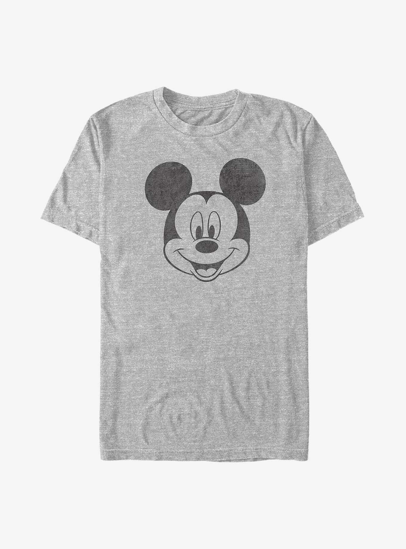 Disney Mickey Mouse Mickey Face Big & Tall T-Shirt, ATH HTR, hi-res