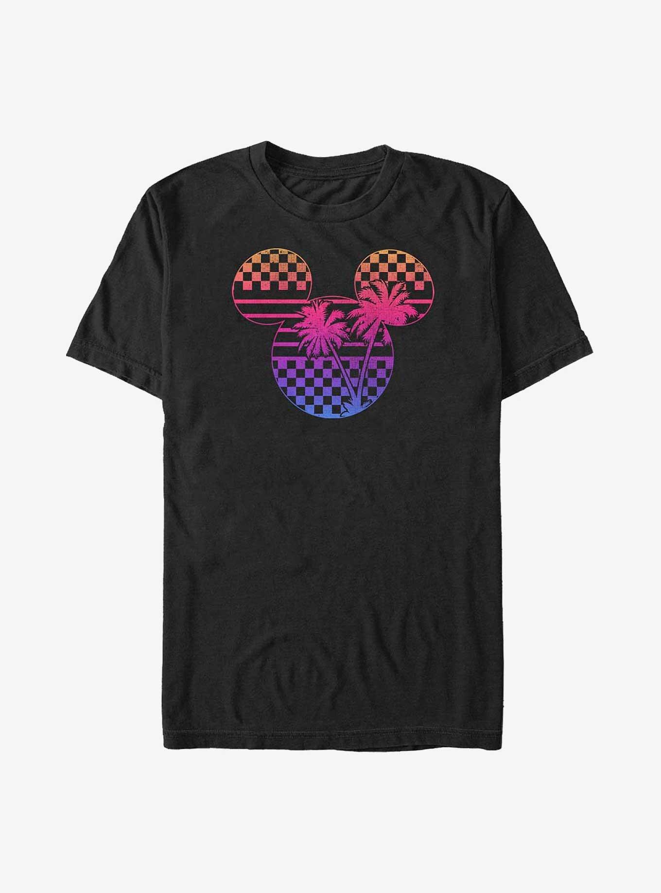 Disney Mickey Mouse Roadster Palm Big & Tall T-Shirt, BLACK, hi-res