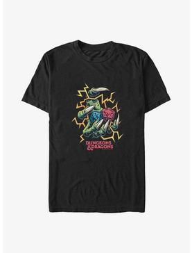Plus Size Dungeons & Dragons Electric Dice Roll Big & Tall T-Shirt, , hi-res