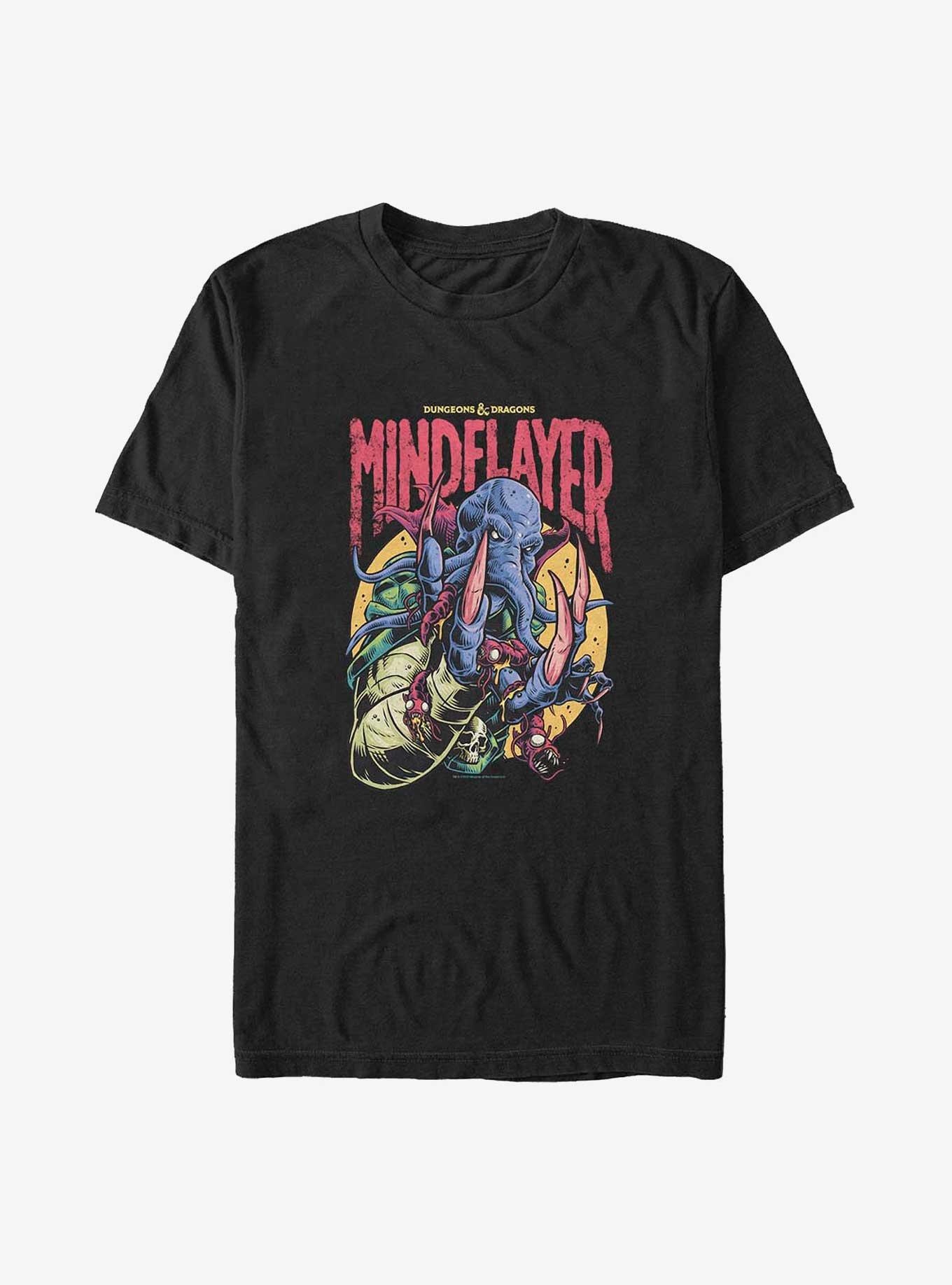 Dungeons & Dragons Mindflayer Logo Big & Tall T-Shirt