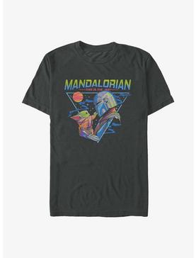 Plus Size Disney The Mandalorian Triangle Badge Big & Tall T-Shirt, , hi-res