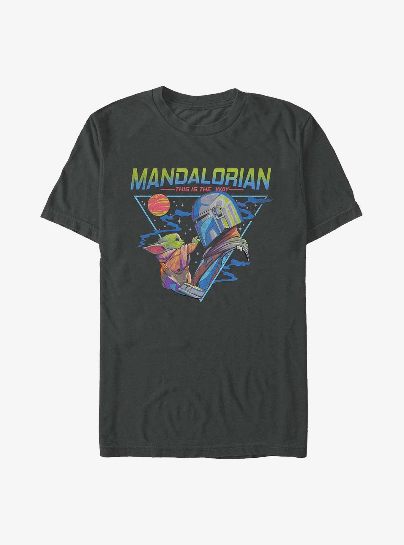 Disney The Mandalorian Triangle Badge Big & Tall T-Shirt, , hi-res