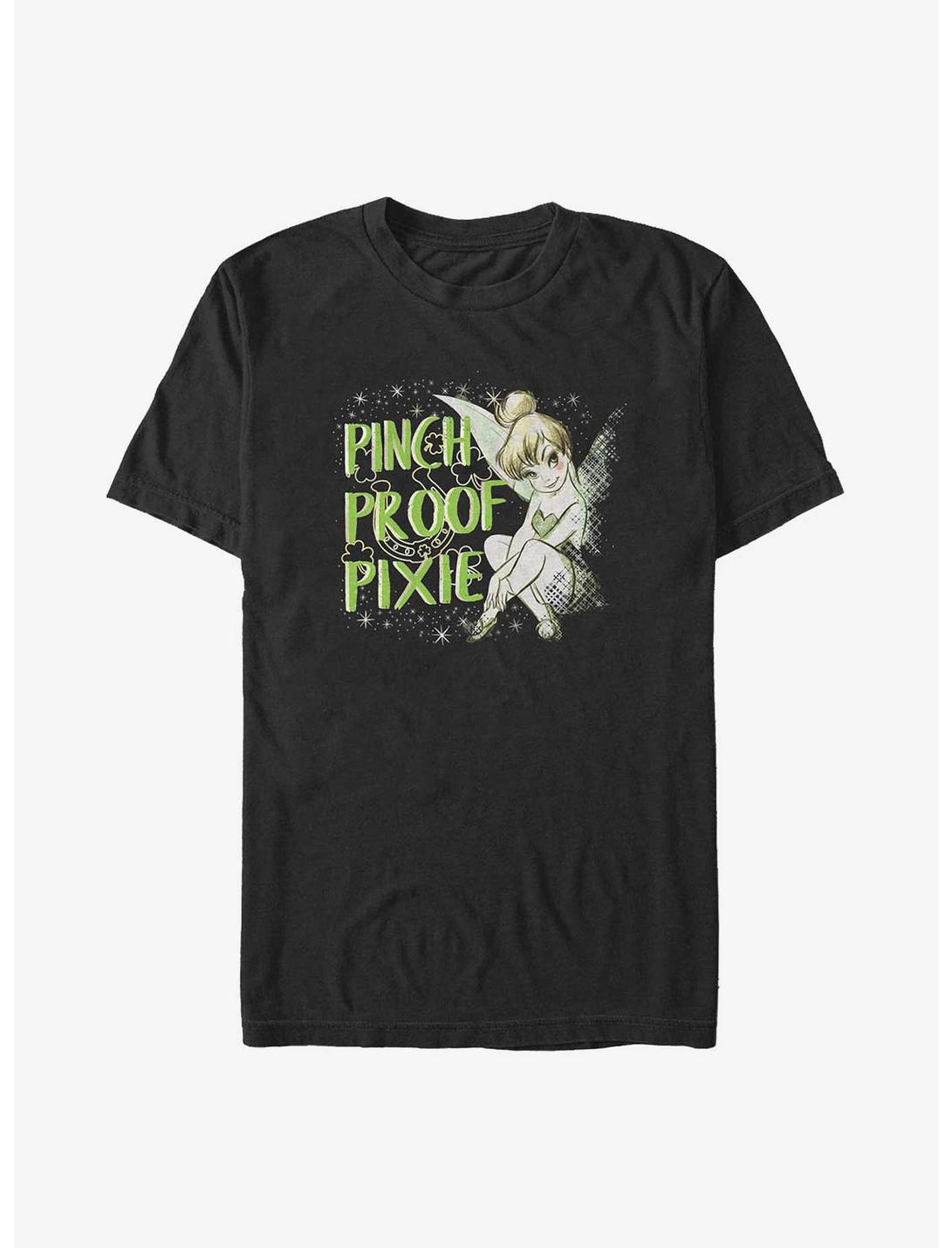 Disney Tinker Bell Pinch Proof Pixie Big & Tall T-Shirt, BLACK, hi-res