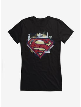 DC Comics Superman 85 Years Symbol Girls T-Shirt, , hi-res