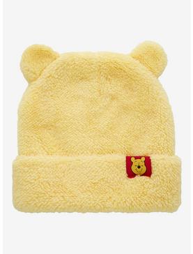 Disney Winnie the Pooh Figural Pooh Bear Sherpa Cuff Beanie - BoxLunch Exclusive, , hi-res