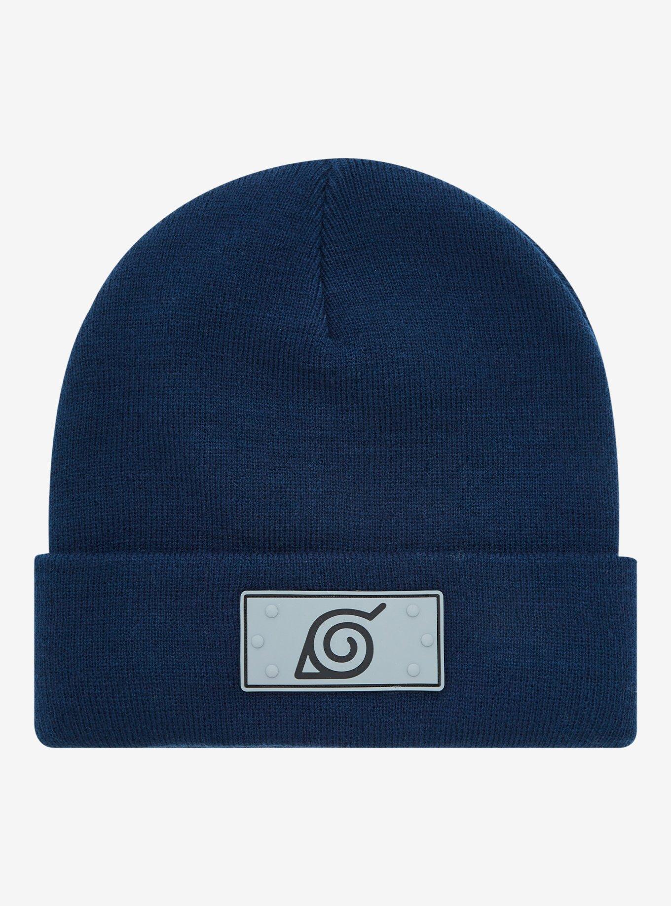 Naruto Shippuden Hidden Leaf Headband Beanie - BoxLunch Exclusive, , hi-res