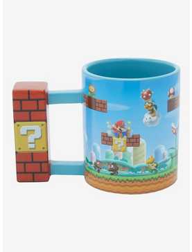 Super Mario Course Level Figural Mug, , hi-res